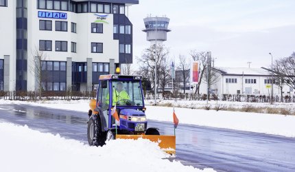 Winterdienstleistungen am Büropark/Flughafen Erfurt-Weimar