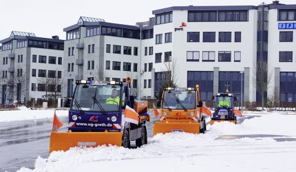 Ein Teil unserer Winterdienstflotte